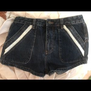 Free people jean shorts